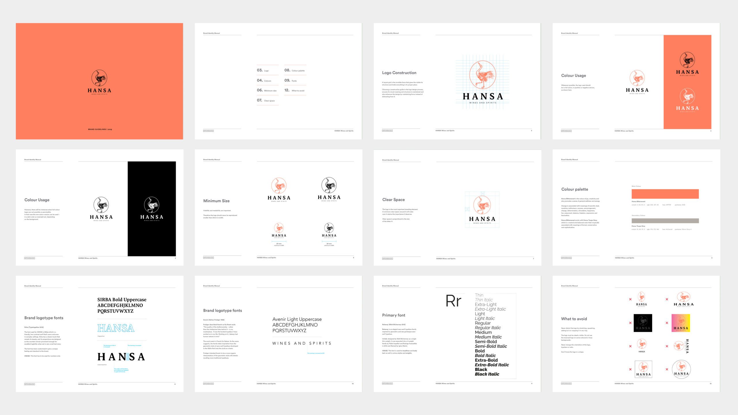 hansa rebranding and brand guidelines