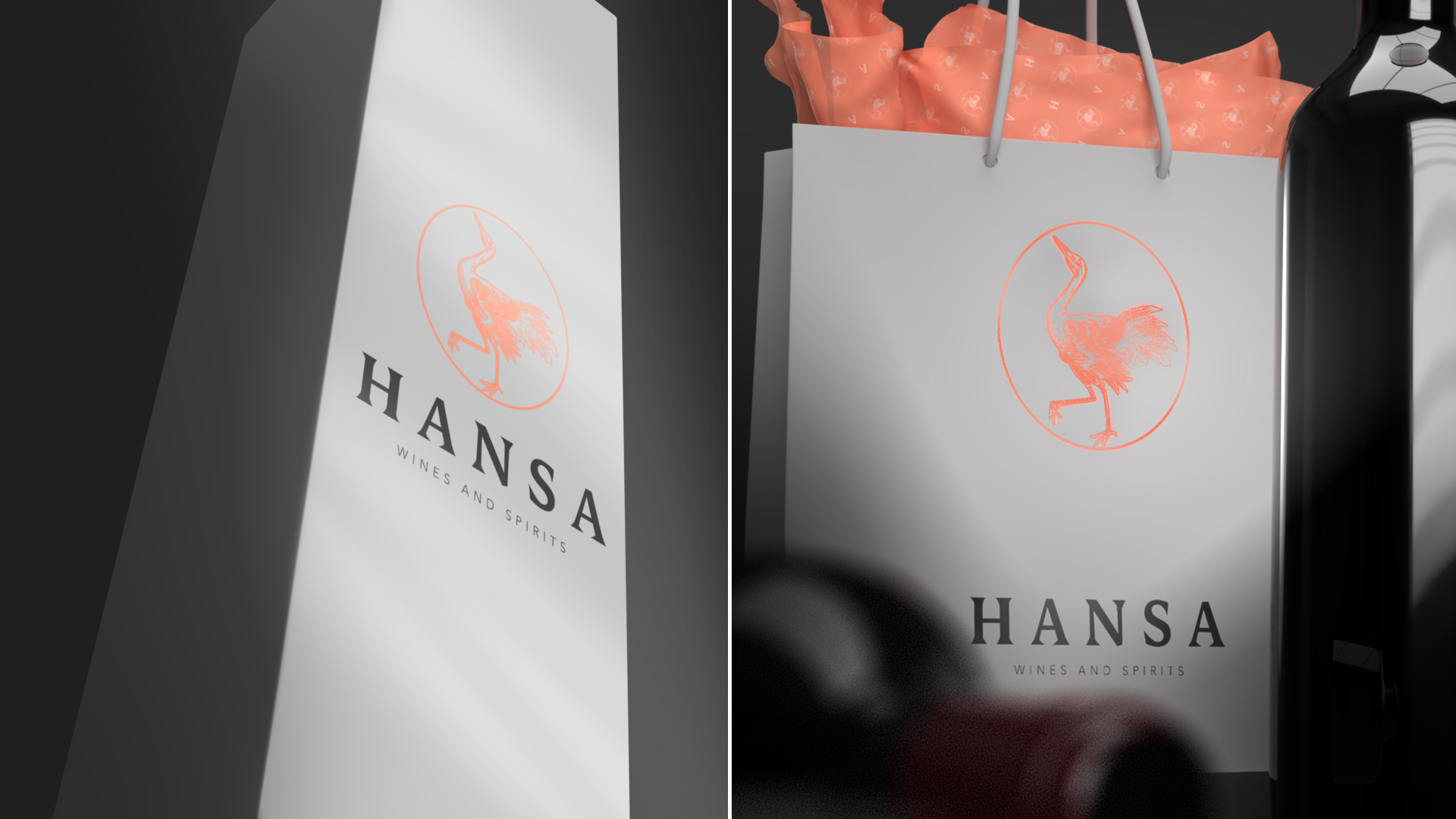 hansa shopping bags