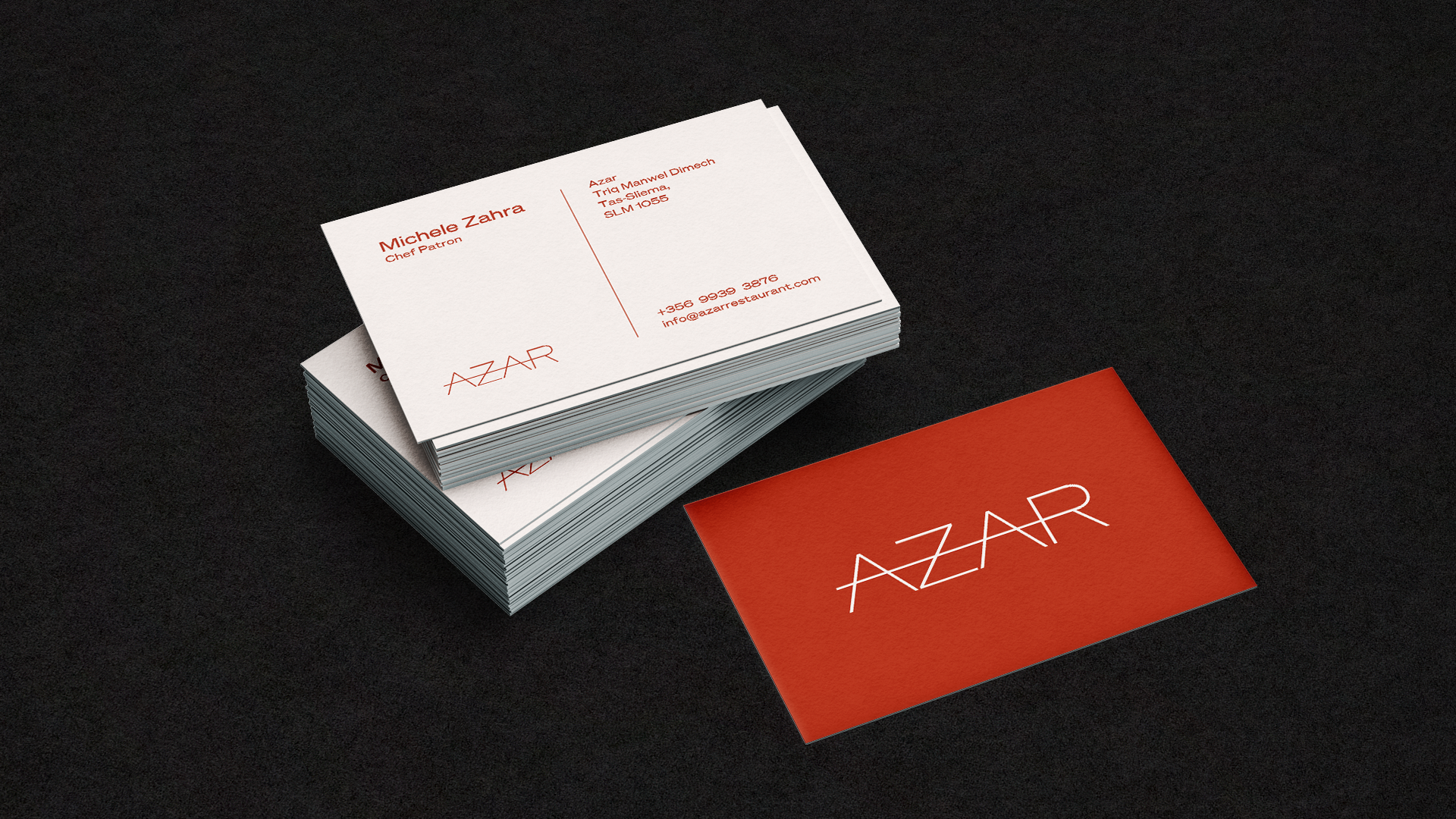 business card design