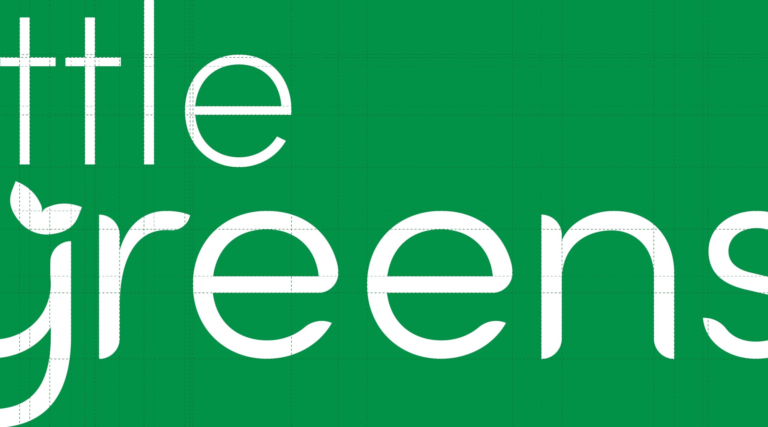 Little Greens Logo Construction